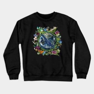 Save The Planet, Save the Oceans, Plant a Forest, Save the Bees Crewneck Sweatshirt